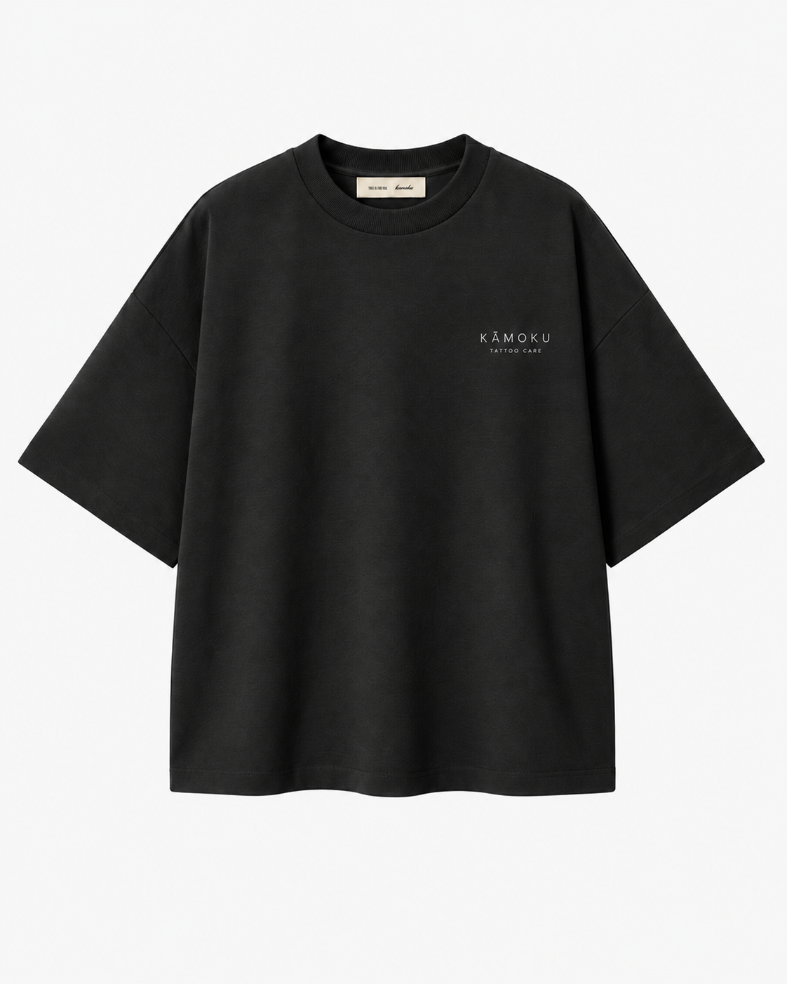 KĀMOKU T-shirt — Black — front